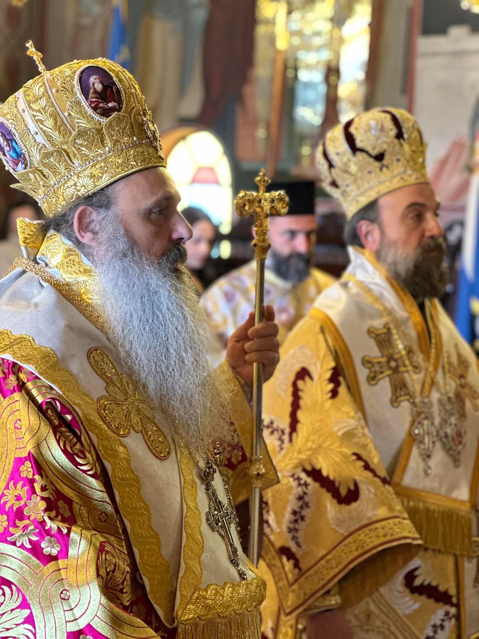 Ο Σταγών Θεόκλητος στην πανήγυρη της Παναγίας του Ακαθίστου στην Οία