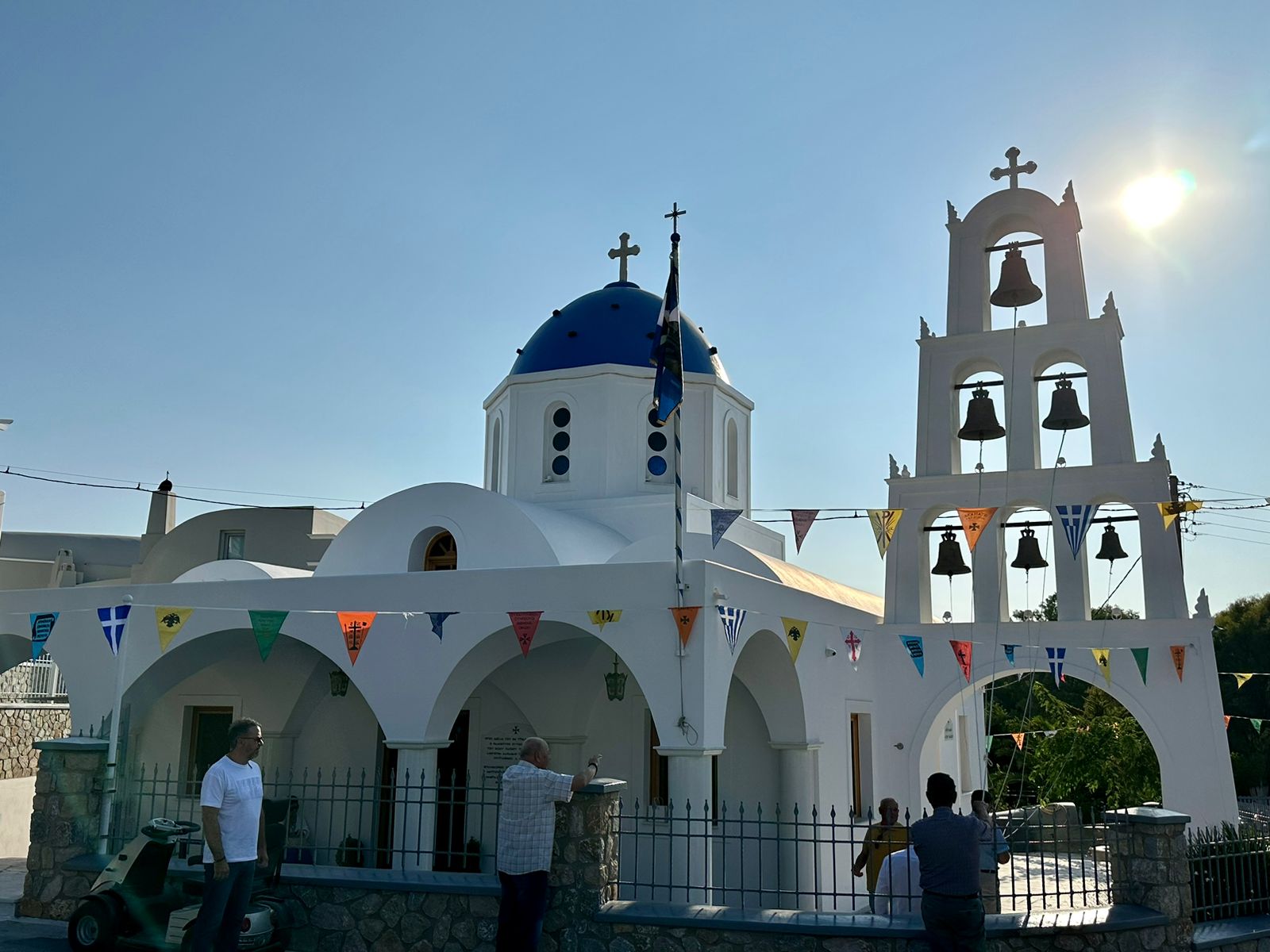 Η πανήγυρις του Οσίου Παϊσίου στη Μεσσαριά Σαντορίνης