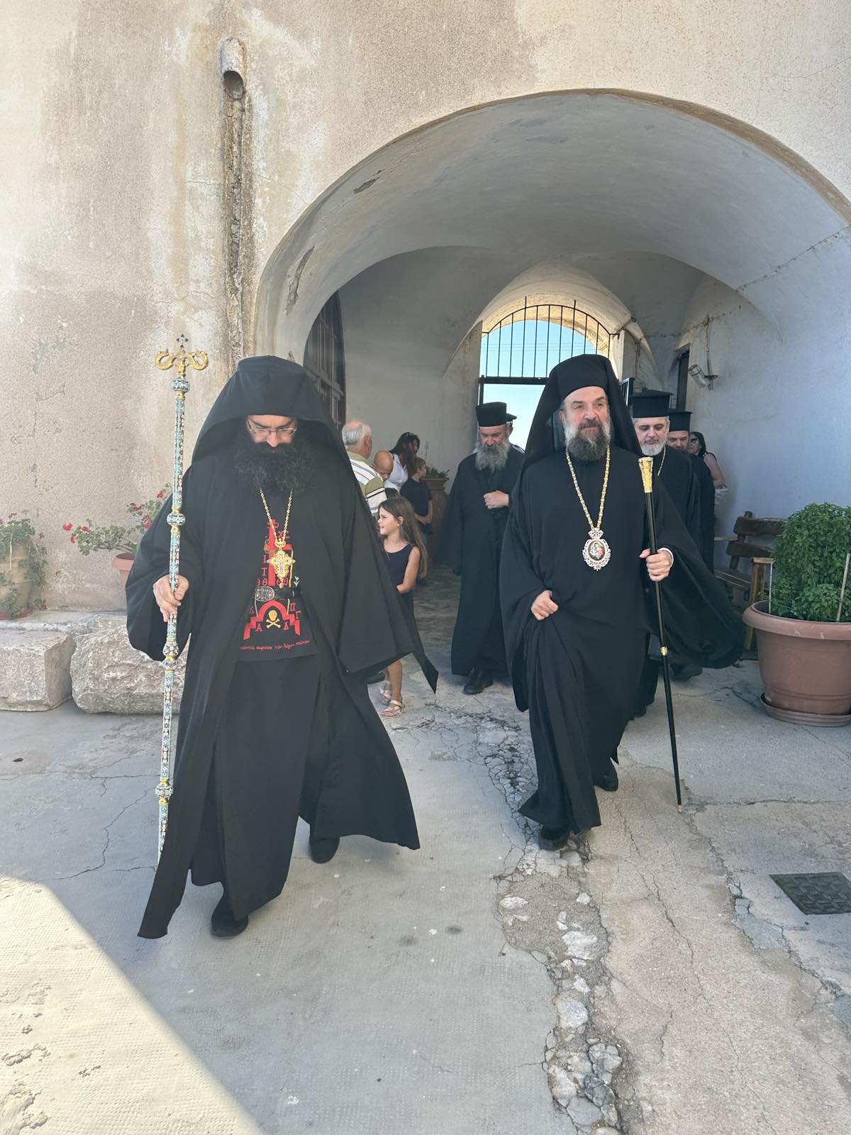 Πανήγυρις Ι.Μ. Προφήτου Ηλιού Θήρας και Ενθρόνιση του νέου Καθηγουμένου