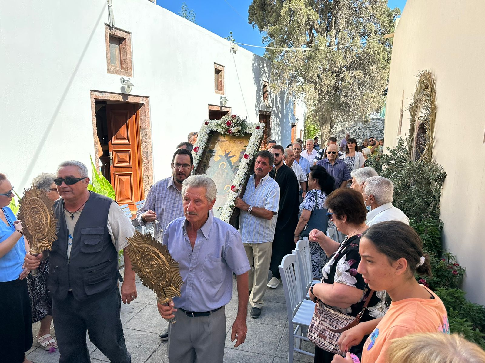 Τα εννιάμερα της Παναγίας στην Παναγια την Επισκοπή