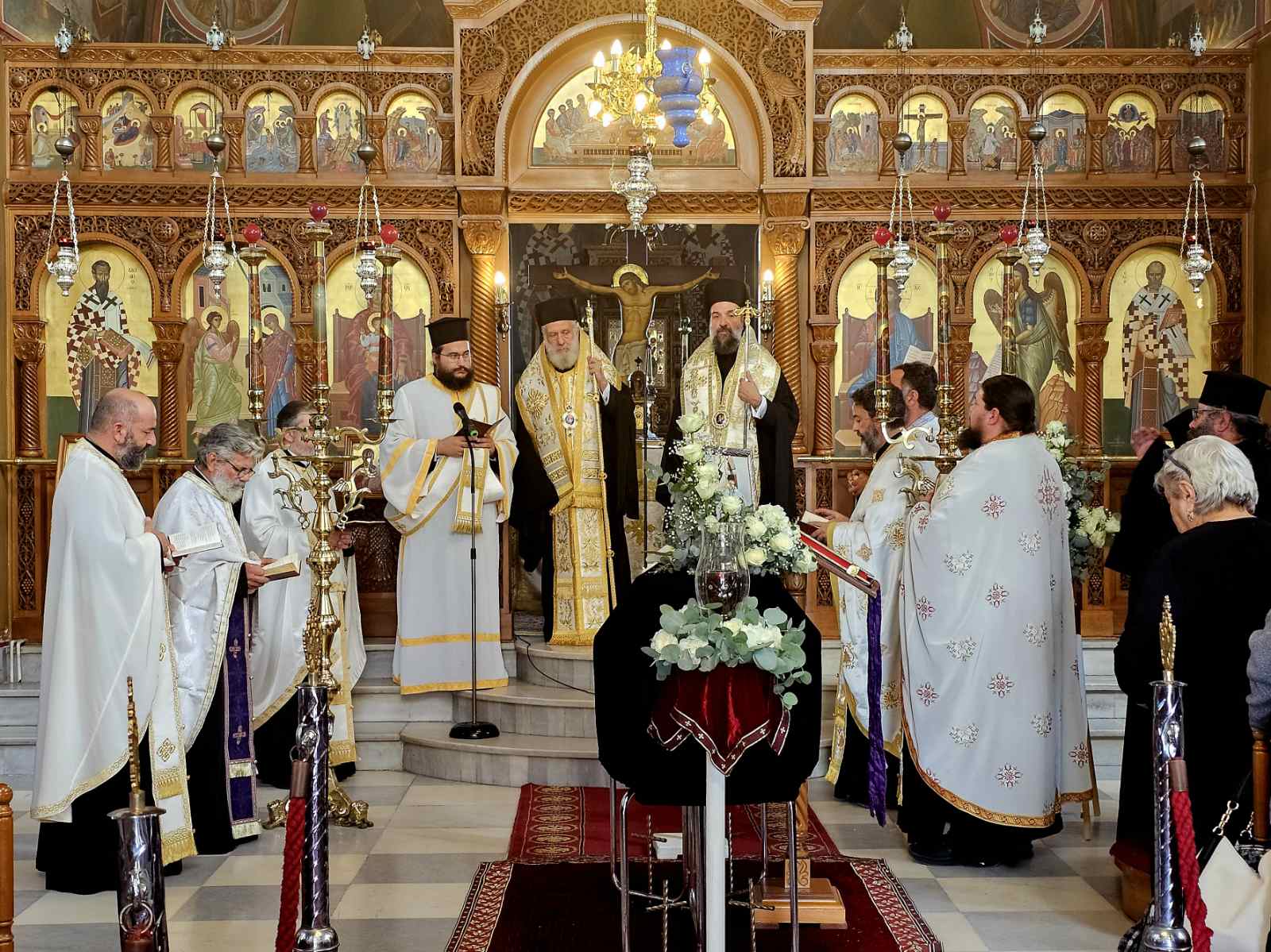 Εξόδιος Ακολουθία π. Μάρκου Δρόσου