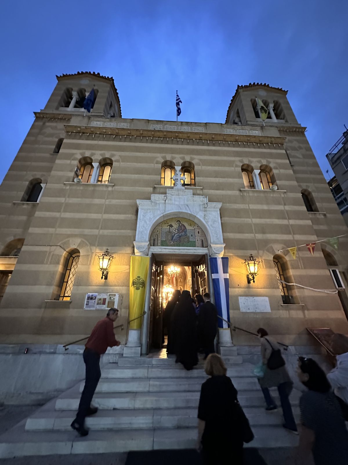 Πανηγυρικός Εσπερινός στον Άγιο Λουκά Πατησίων