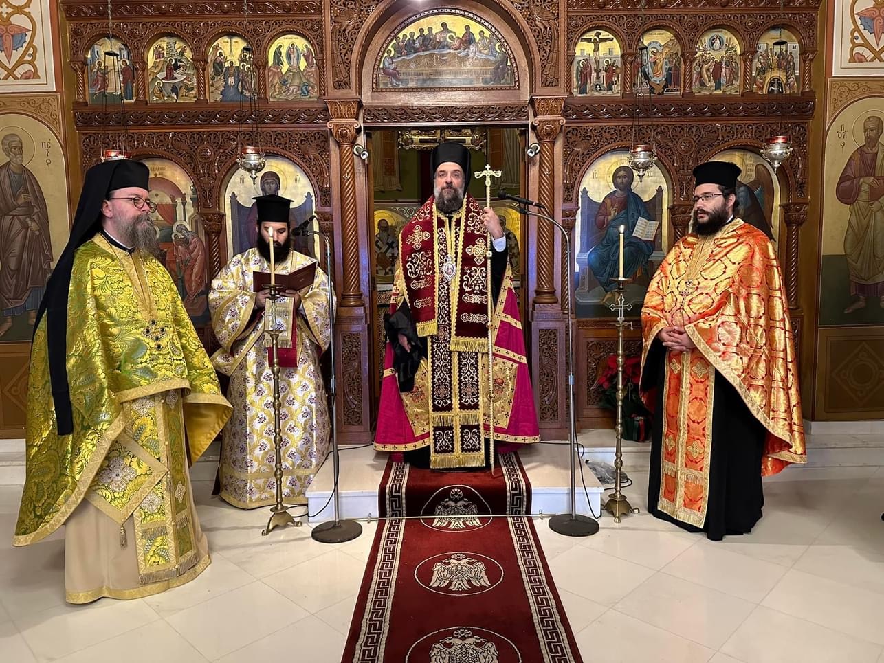 Δοξολογία για το νέο έτος στην Μητρόπολη Θήρας