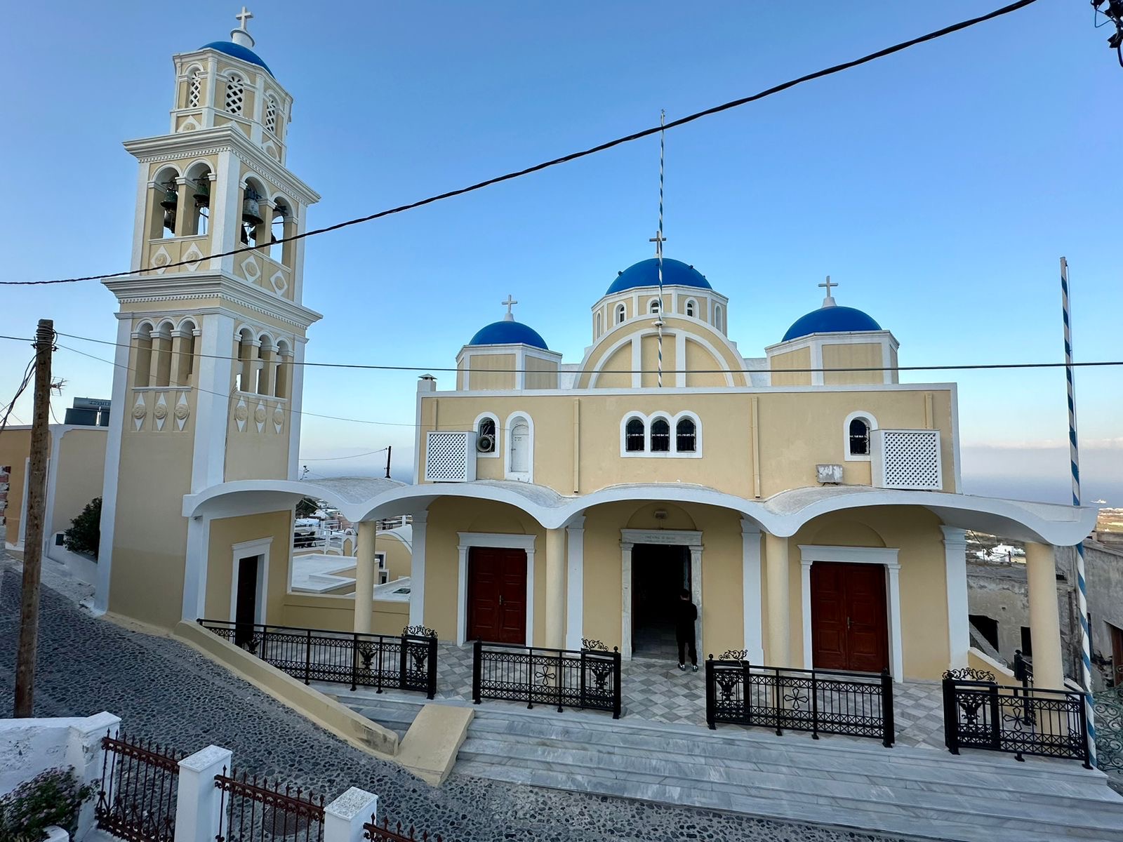 Κυριακή Βαΐων εσπέρας στο Κοντοχώρι Θήρας