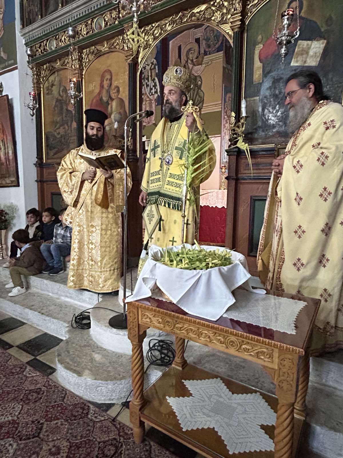 Κυριακή Βαΐων στα Κατάπολα Αμοργού