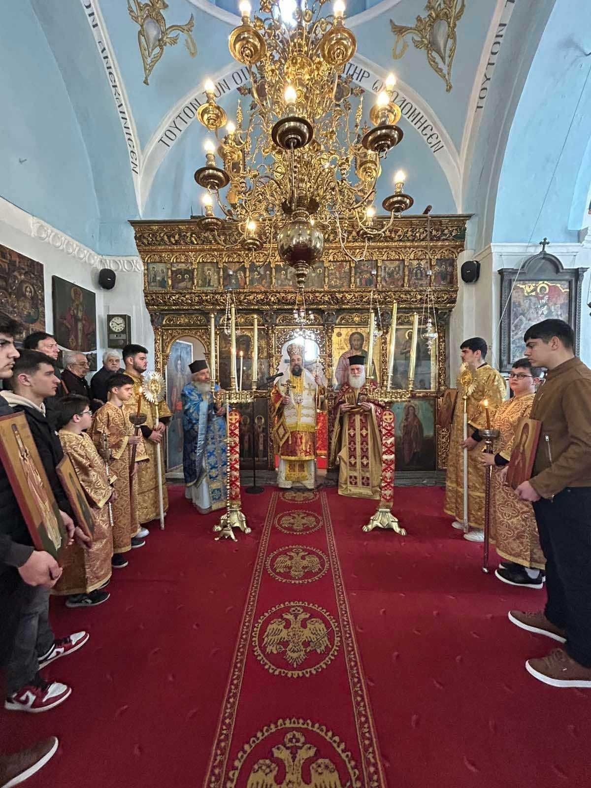 Κυριακή της Ορθοδοξίας στον Ιερό Μητροπολιτικό Ναό Κοιμήσεως Θεοτόκου Χώρας Αμοργού
