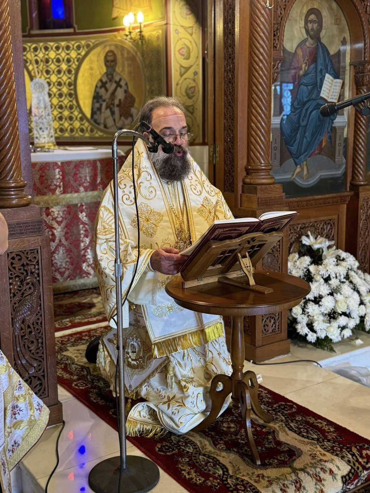 Κυριακή της Πεντηκοστής στον Μητροπολιτικό Ναό Φηρών