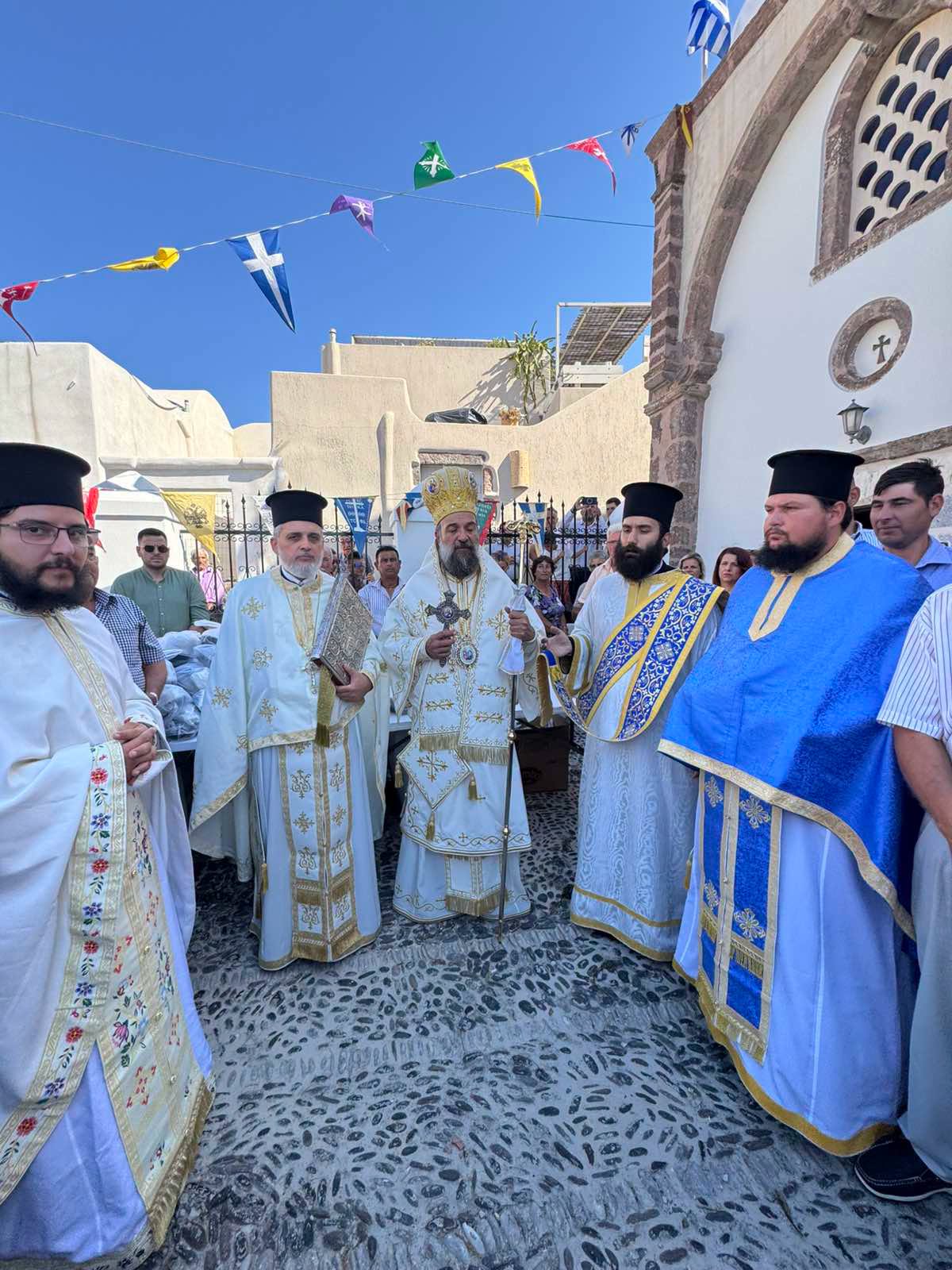 Η ΕΟΡΤΗ ΤΗΣ ΜΕΤΑΜΟΡΦΩΣΕΩΣ ΤΟΥ ΣΩΤΗΡΟΣ ΣΤΗ ΣΑΝΤΟΡΙΝΗ
